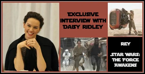 Daisy Ridley Interview Photo #StarWarsEvent