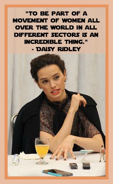 Daisy Ridley - Interview Quote 2- #StarWarsEvent