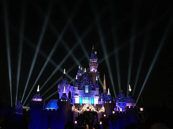 Disneyland - Sleeping Beauty Castle - Christmas - #StarWarsEvent