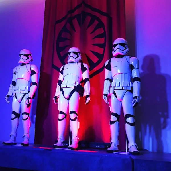 First Order Stormtroopers - Star Wars Press Event - #StarWarsEvent