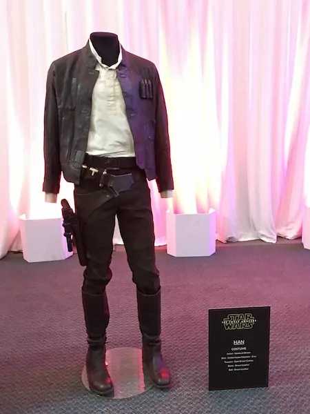 Han Solo Costume - Star Wars Press Event - #StarWarsEvent