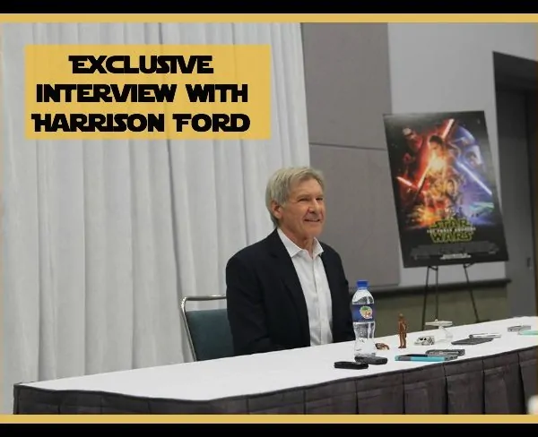 Exclusive Interview with Harrison Ford – #StarWarsEvent #TheForceAwakens