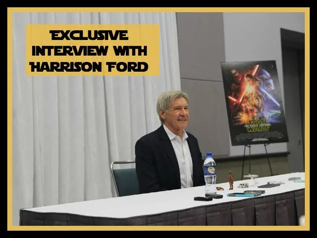 Harrison Ford Interview -#StarWarsEvent