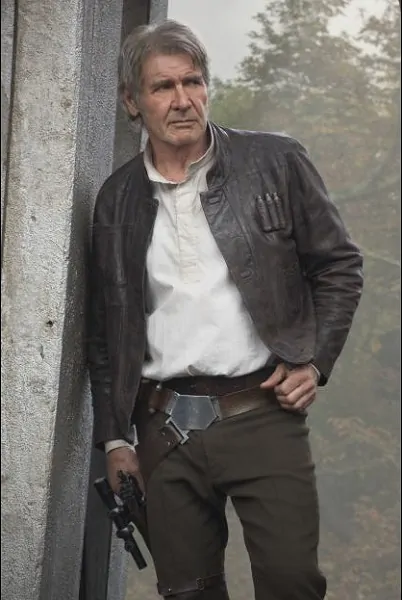 Harrison Ford as Han Solo -#StarWarsEvent #TheForceAwakens #StarWars