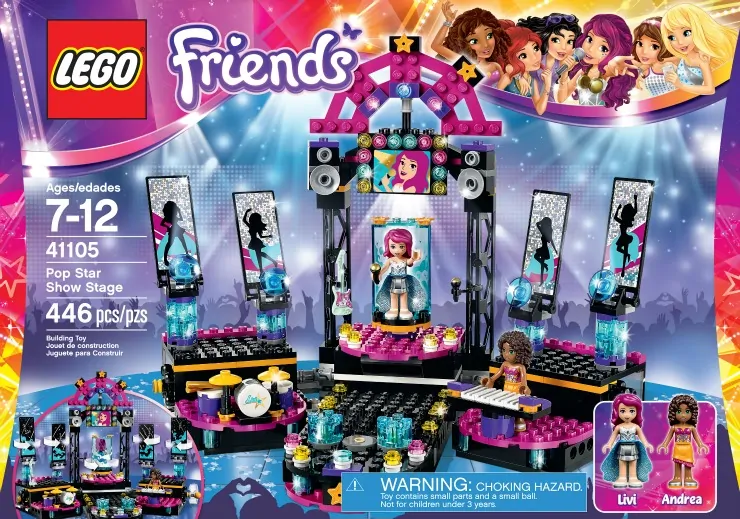 Lego Friends Popstar Show Stage