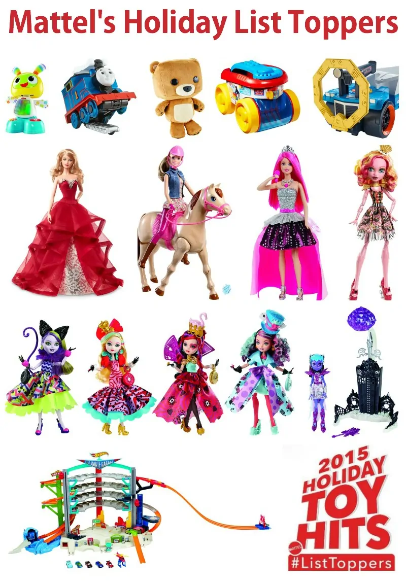 Mattel List Toppers - Top Twelve