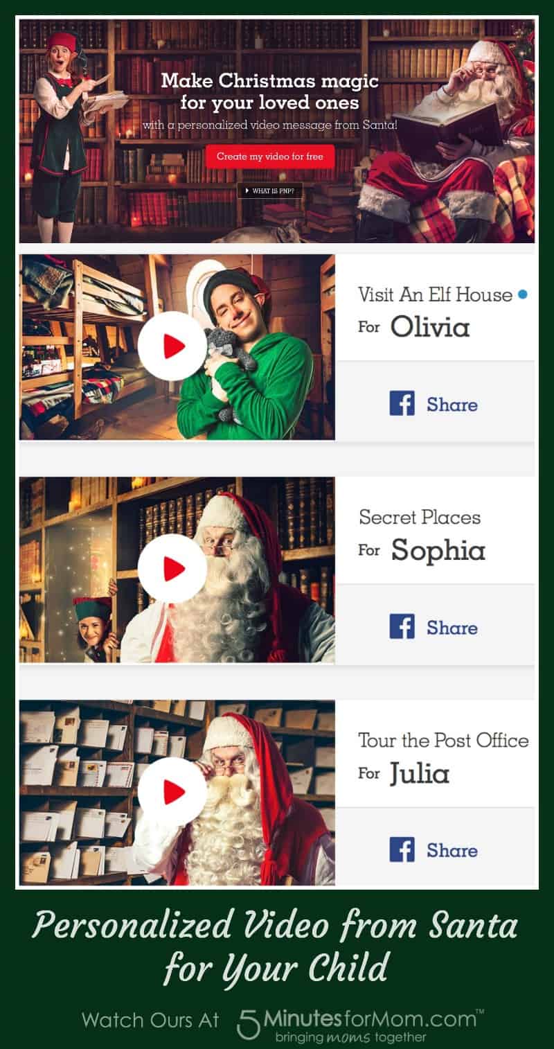 Personalized Video from Santa for Your Child - Watch Ours