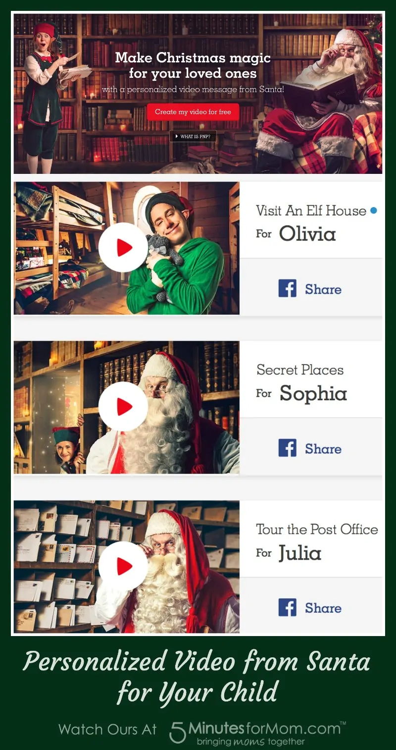 Personalized Video from Santa for Your Child - Watch Ours