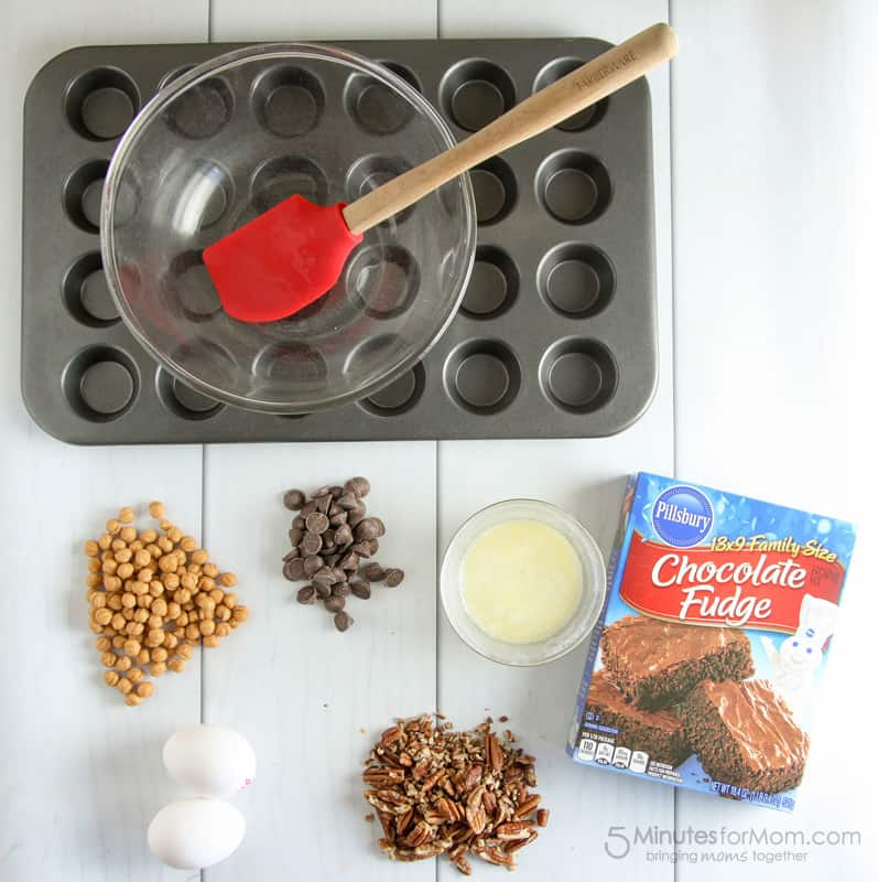 These Turtle Brownie Bites are definitely not healthy eating friendly but they sure are scrumptious!