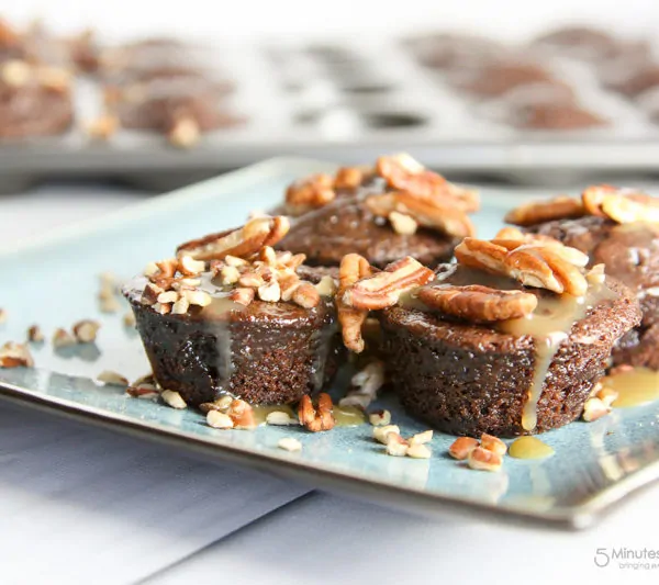 Turtle Brownie Bites Recipe