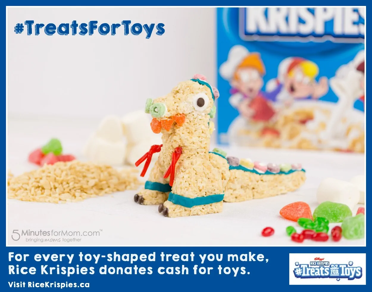 Rice Krispies Treats for Toys - Toy Shaped Treats