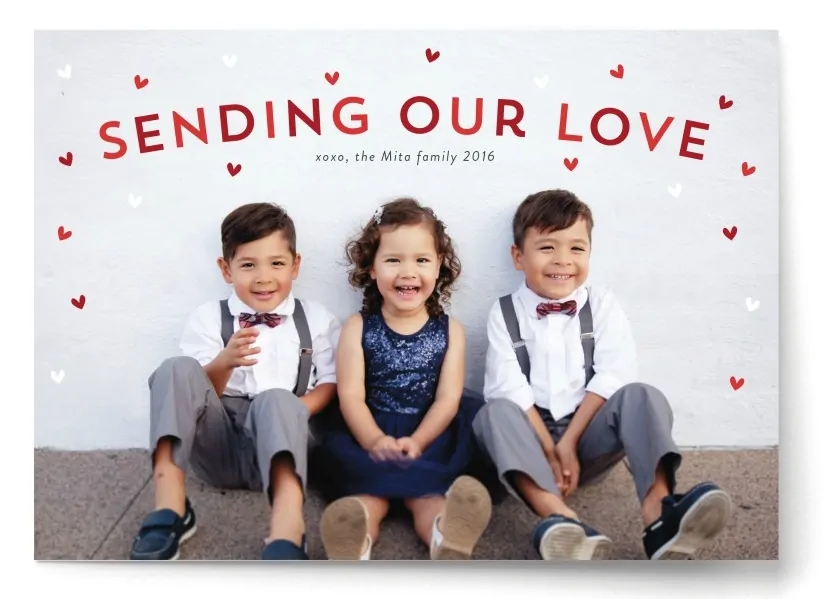 Minted - Sending Our Love Cards