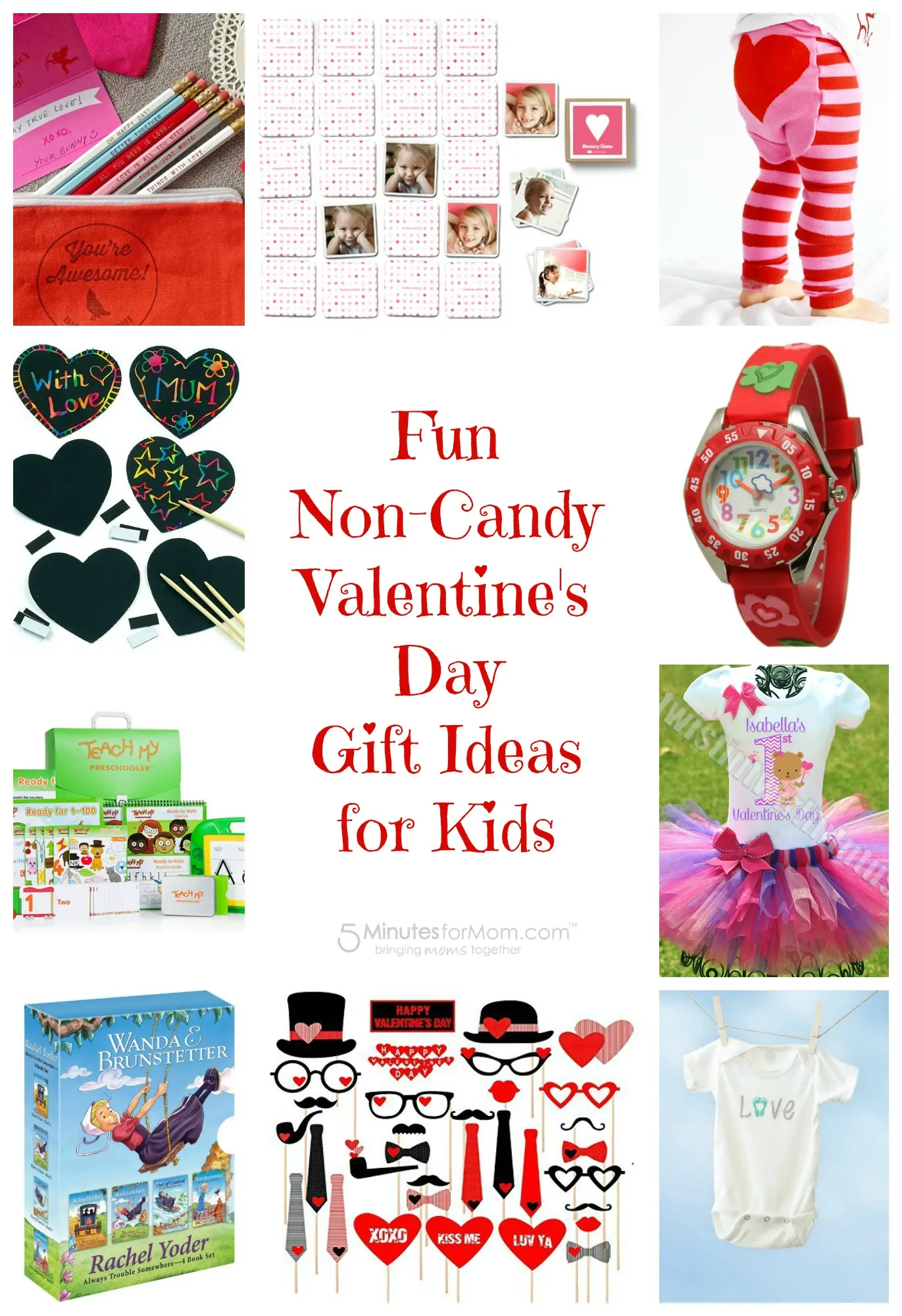 Non Candy Valentines Gifts for Kids