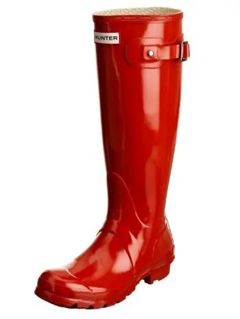 Red Hunter Boots