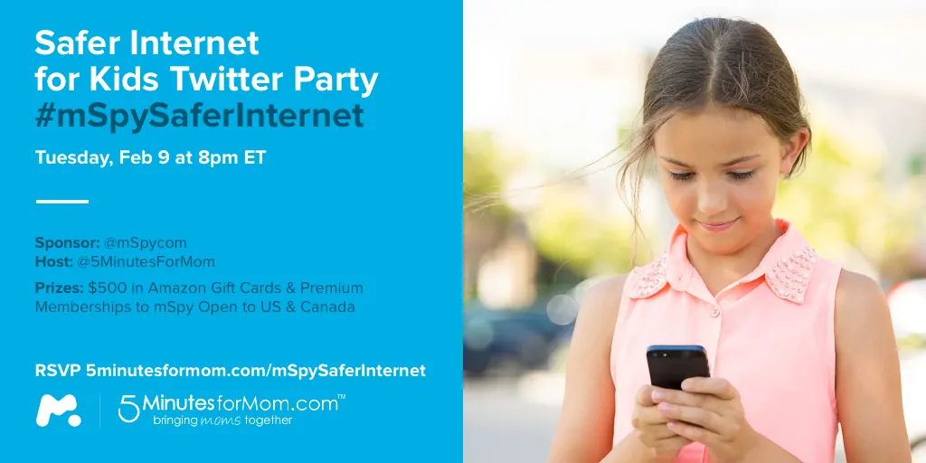 Safer Internet for Kids Twitter Party mSpySaferInternet