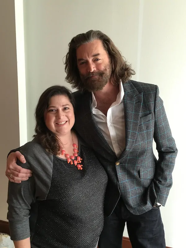 Timothy Omundson of Galavant and Dawn Cullo - ABCTVEvent