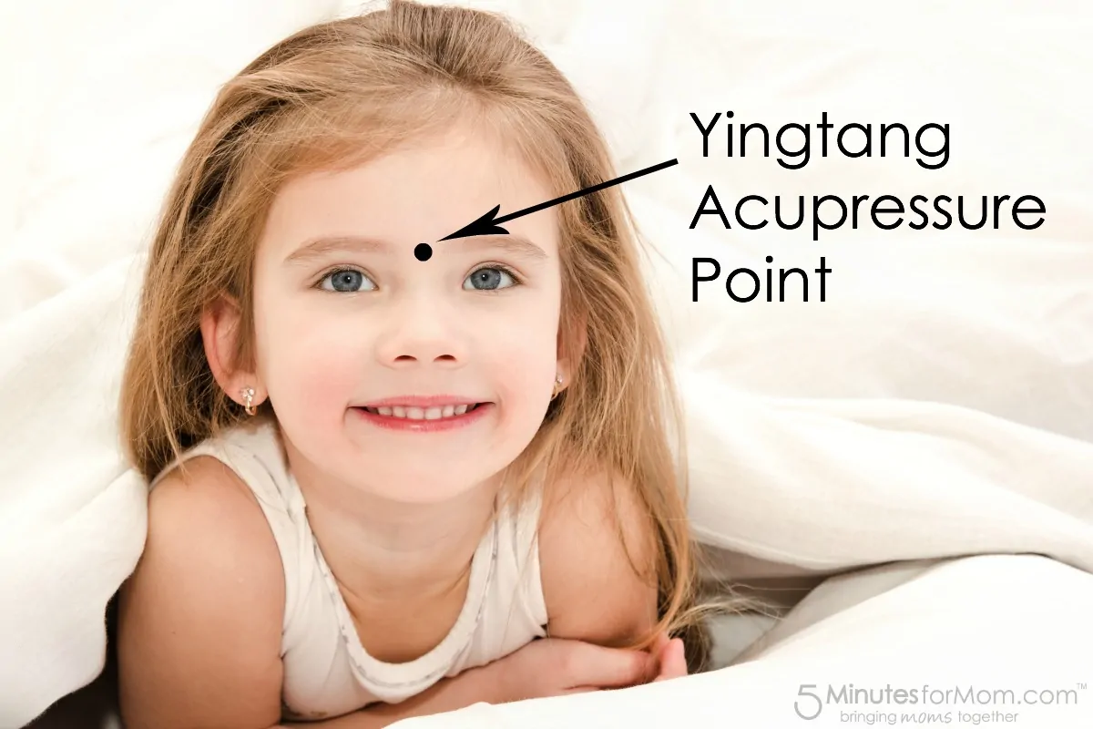 ADHD Sleep Problems Solution - Yingtang Acupressure Point