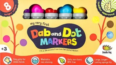 Dab and Dot Markers are great for toddlers!