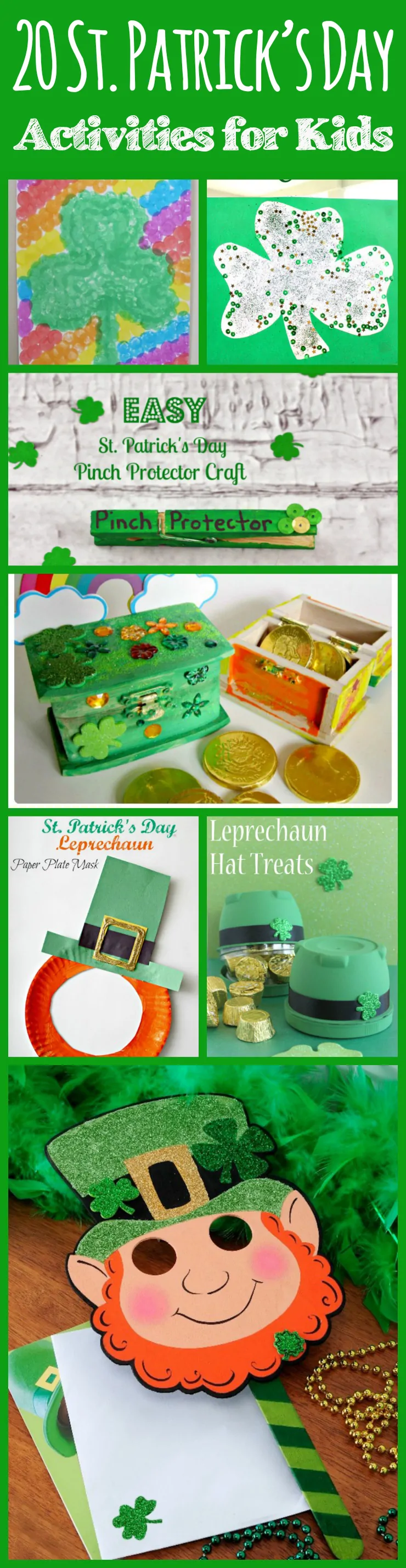 20 St. Patrick's Day Crafts for Kids of All Ages