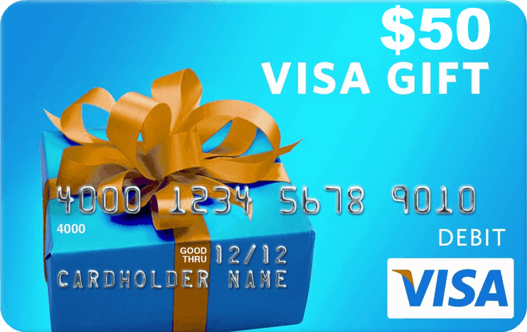 Image result for 50 visa gift card