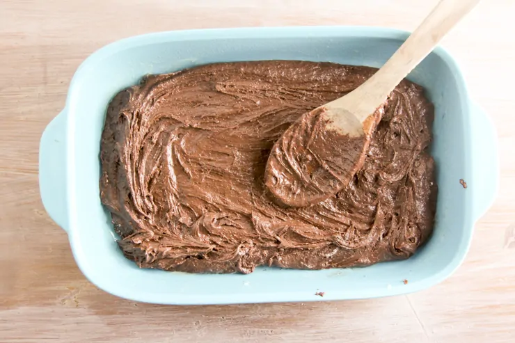 Decadent Triple Chocolate Dump Cake with only 4 ingredients!