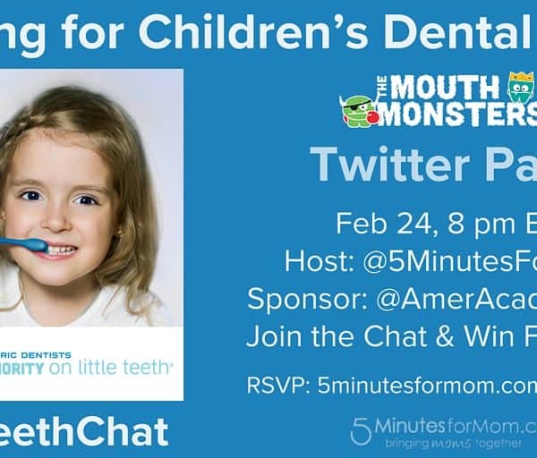 Cheering for Children’s Dental Health Twitter Party #LittleTeethChat