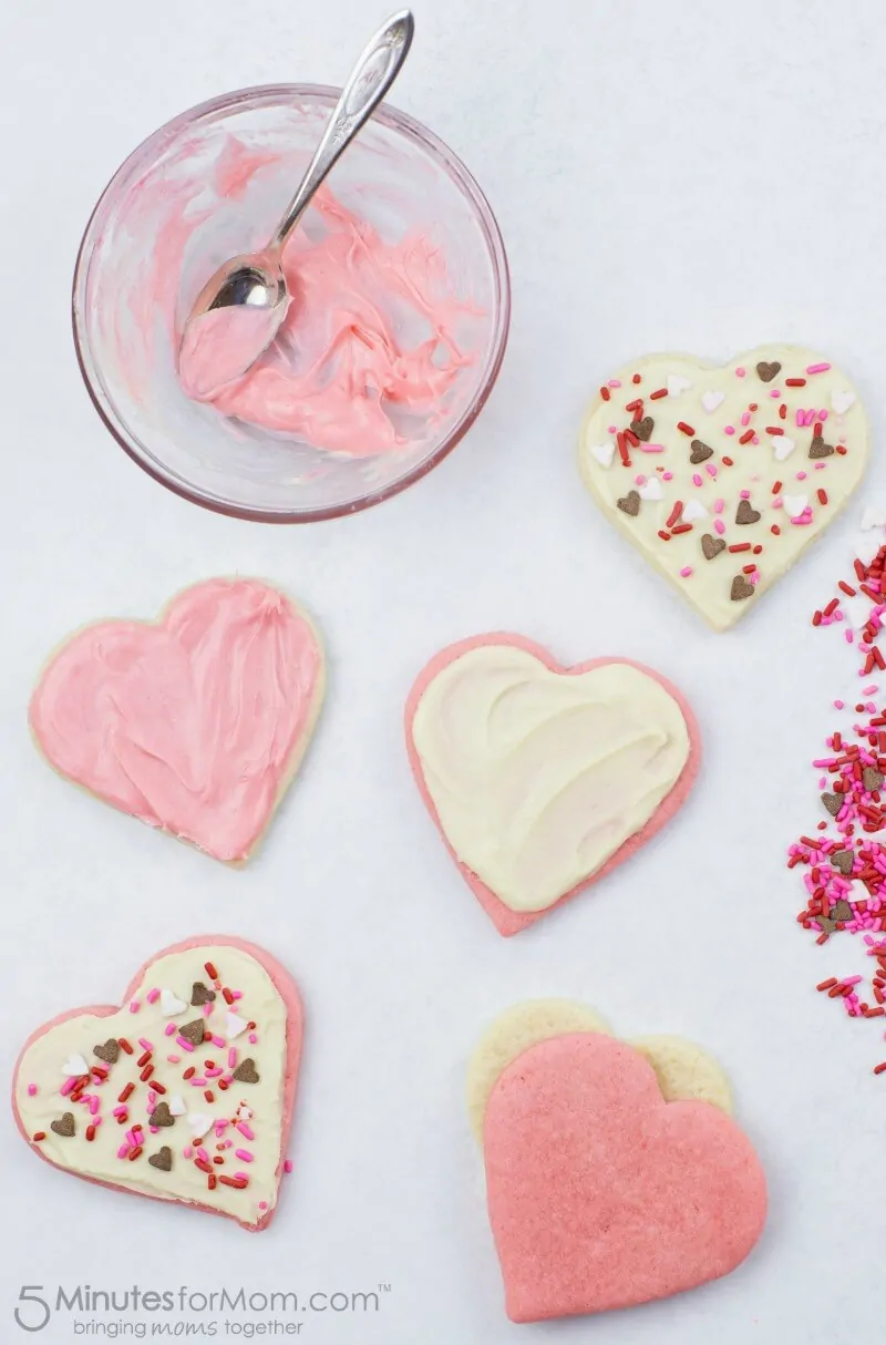 Recipe for White Chocolate Topped Sugar Cookies