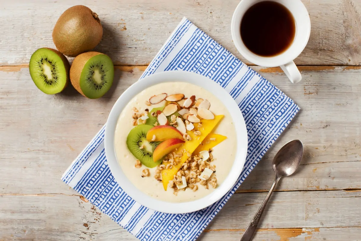 Coconut Chai Tropical Smoothie Bowl