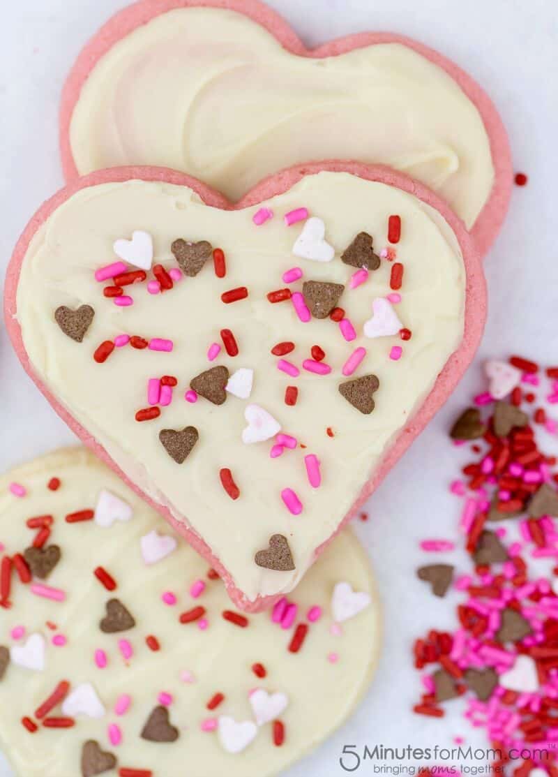 Recipe for White Chocolate Topped Sugar Cookies