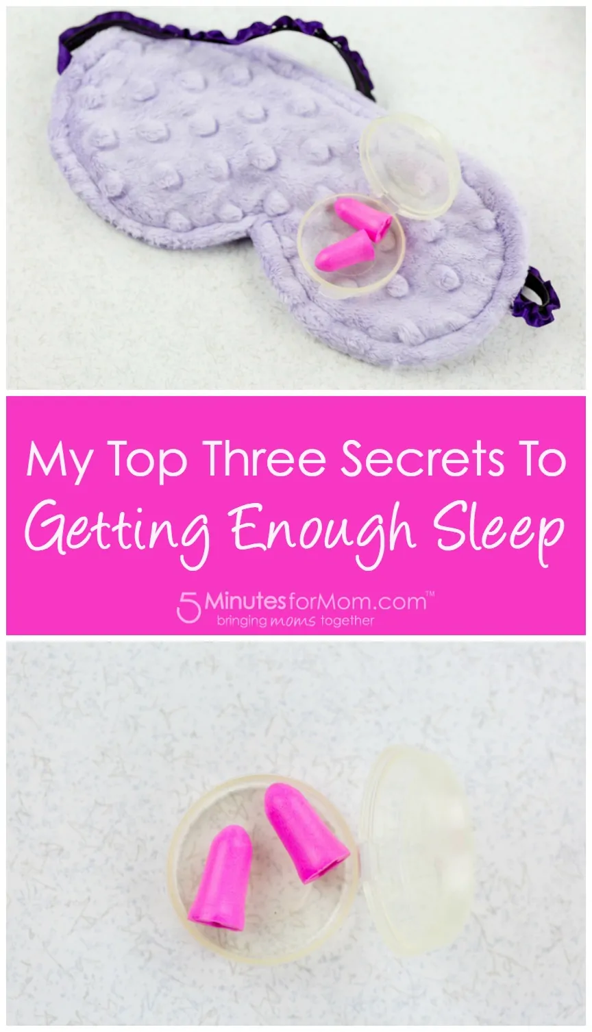 Top Three Secrets to Getting Enough Sleep