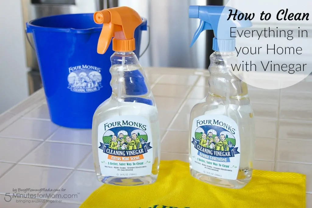 How to Clean Everything in your Home with Vinegar