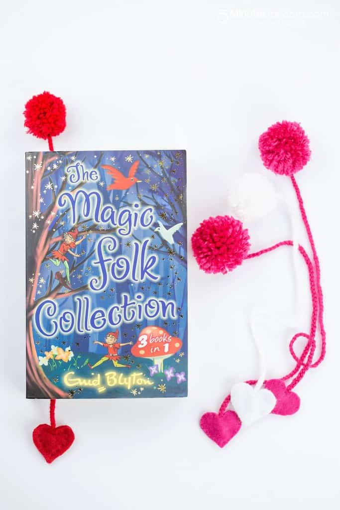 Yarn Pom Pom Bookmark 5 Minutes for Mom