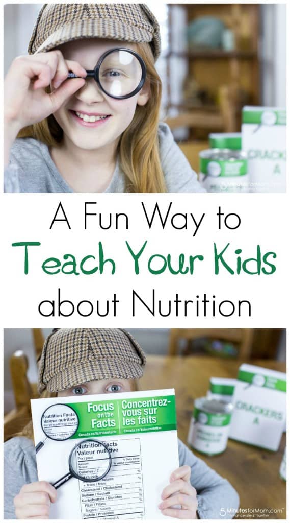 A Fun Way to Teach Your Kids about Nutrition