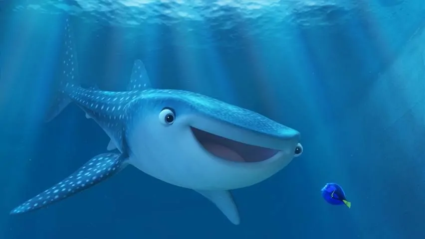 Dory and Whale Friend #FindingDory