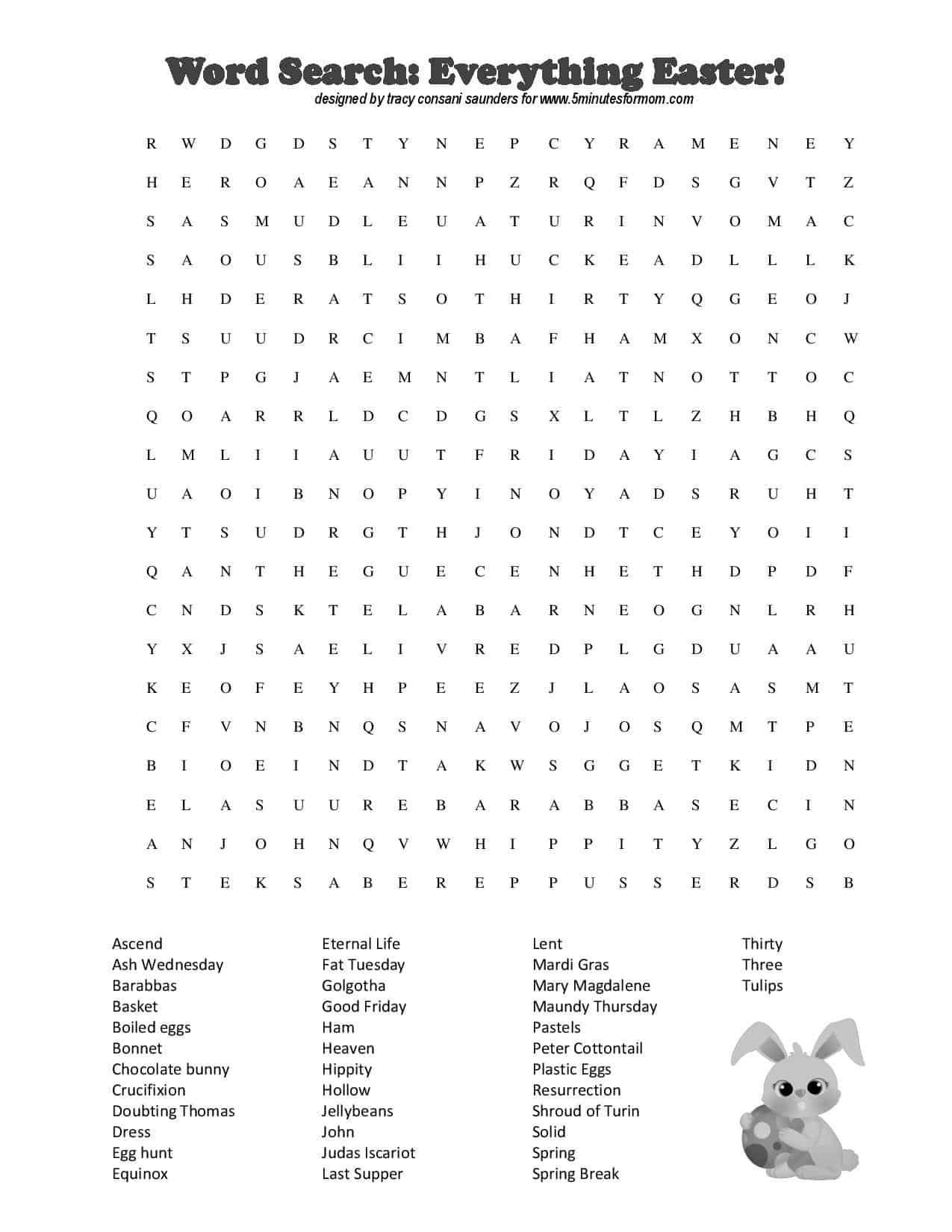 printable-word-search-easter