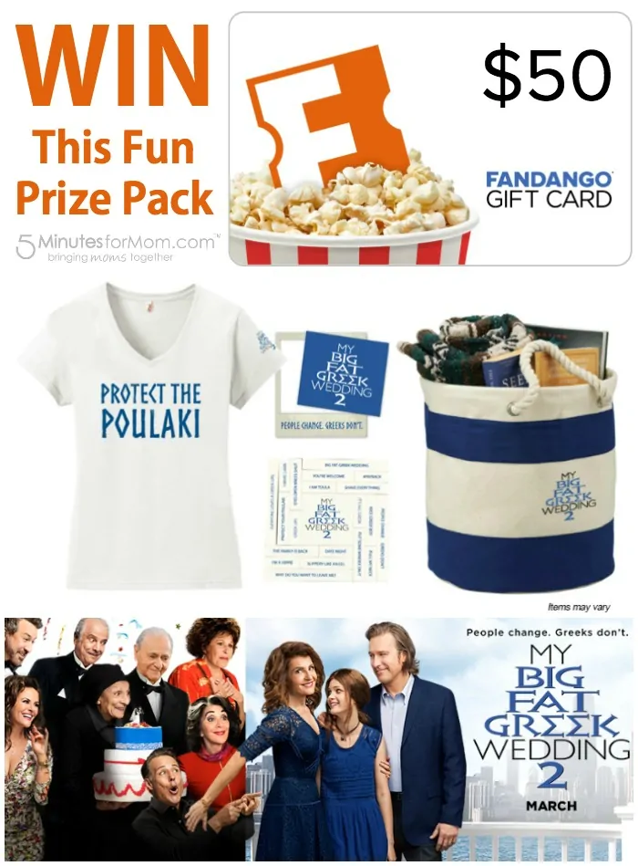 Fandango Prize Pack My Big Fat Greek Wedding 2