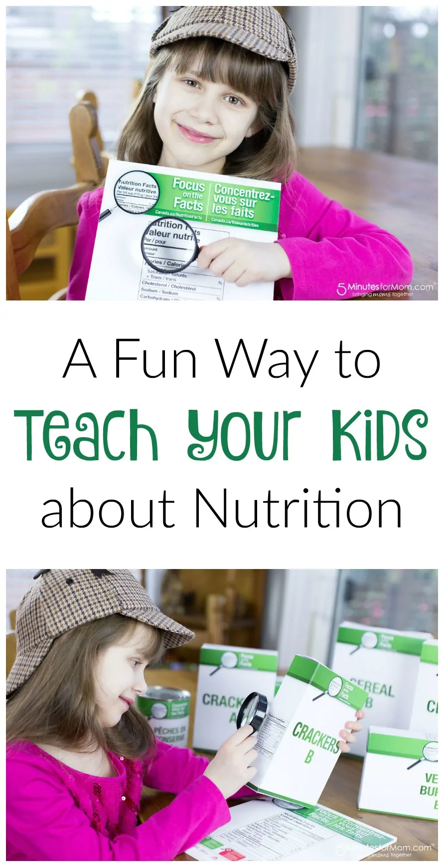 Fun way to teach your kids about nutrition