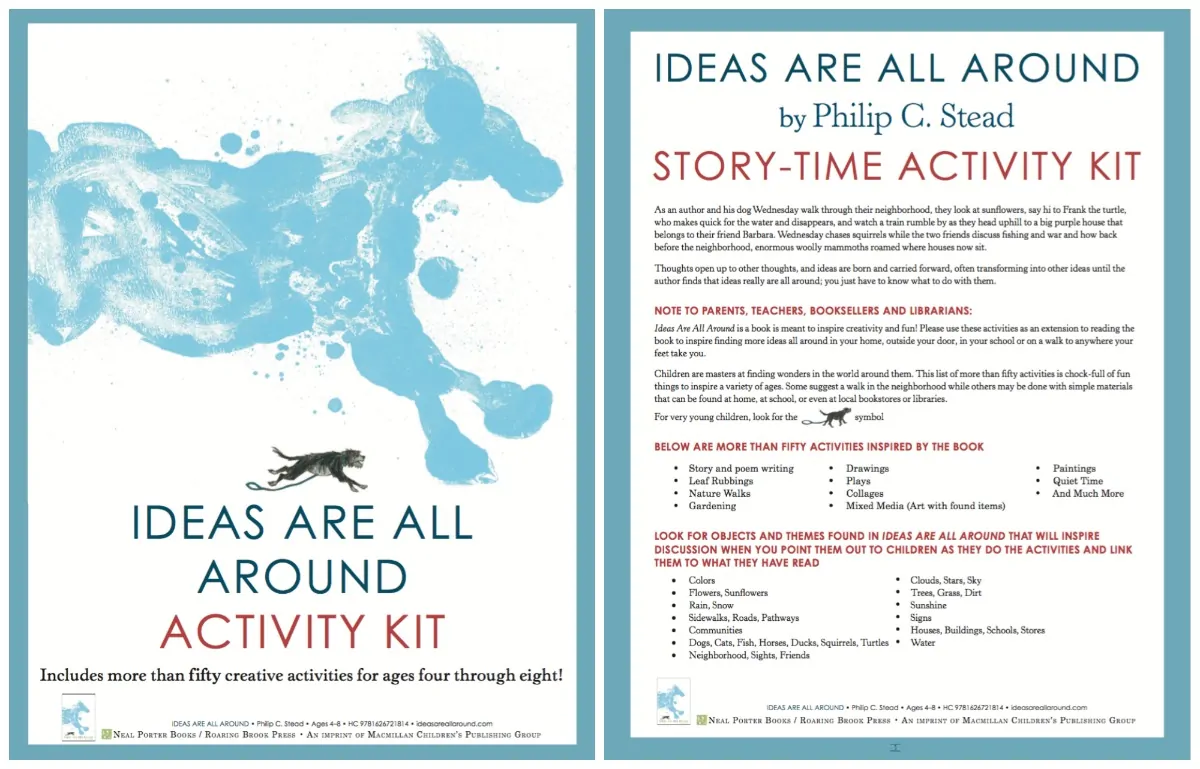 Ideas Are All Around - Free Activity Kit