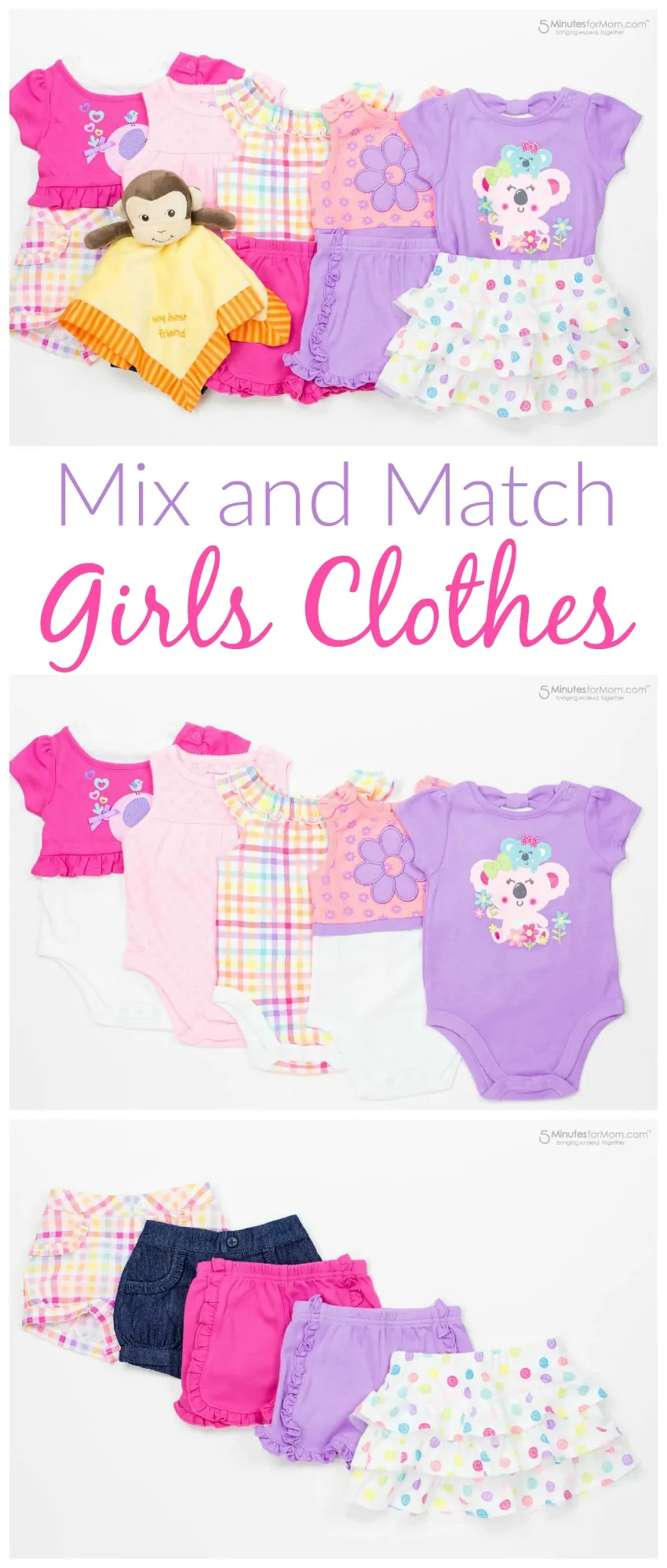 Mix and Match Girls Clothes