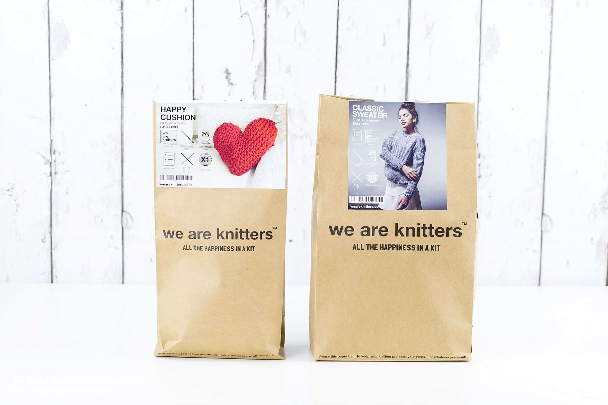 We Are Knitters Happiness Comes in a Kit 5 Minutes for Mom