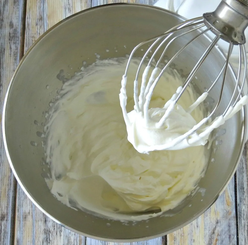 Whipped Lemon Cheesecake and Blueberry Parfaits - Process 2