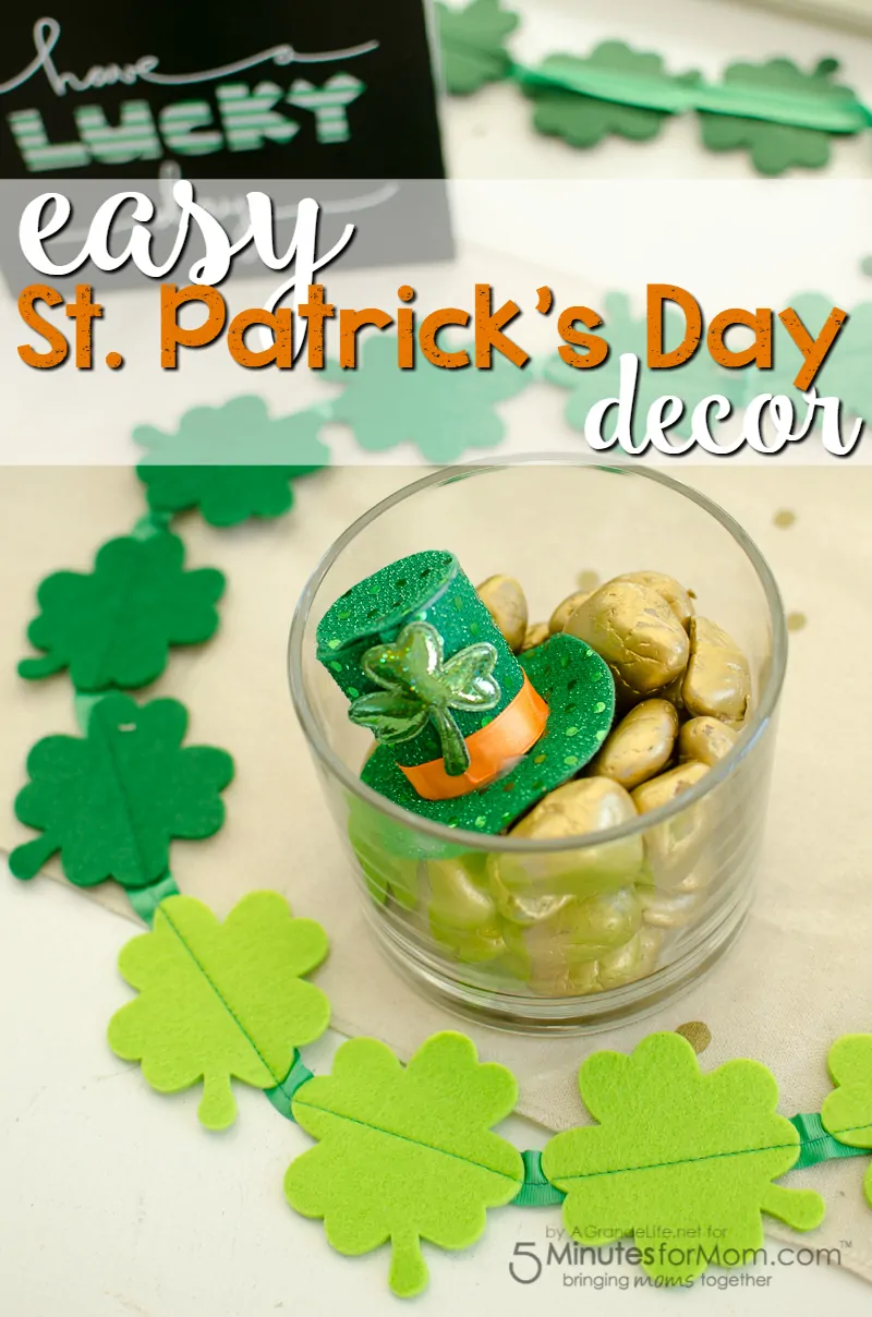 Easy St Patricks Day Pot of Gold Craft