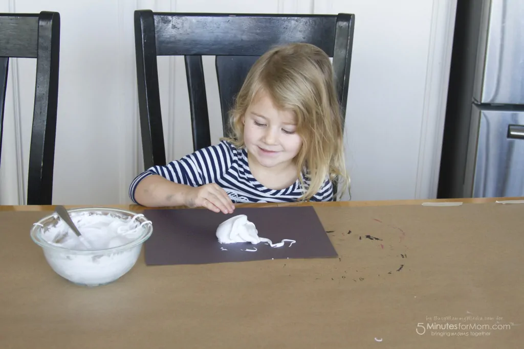 Melted Snowman Craft for Kids