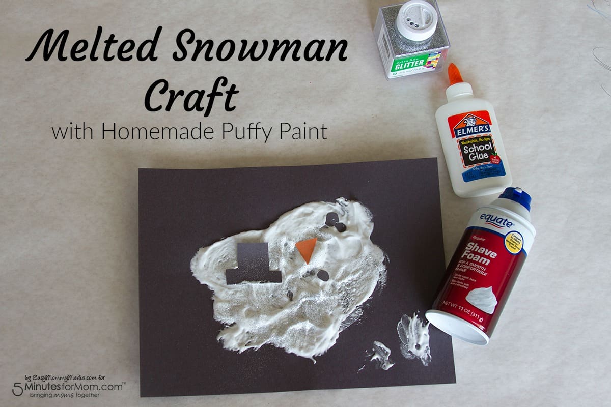 Melted Snowman Craft