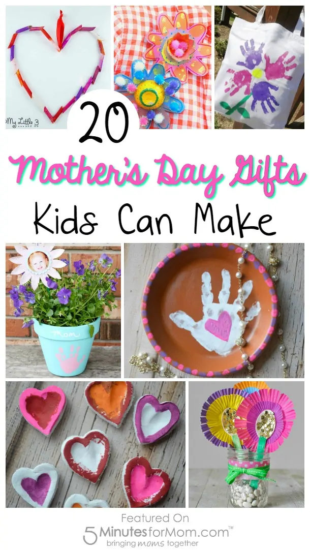 20 Mothers Day Gifts Kids Can Make