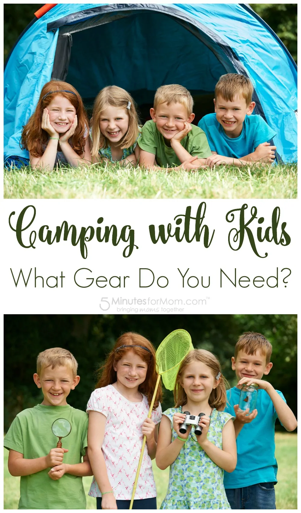 Camping with Kids - What Gear Do You Need