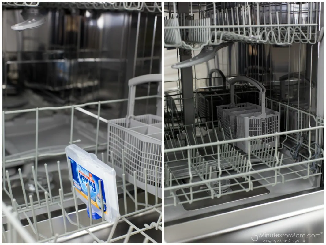 Cleaned Dishwasher