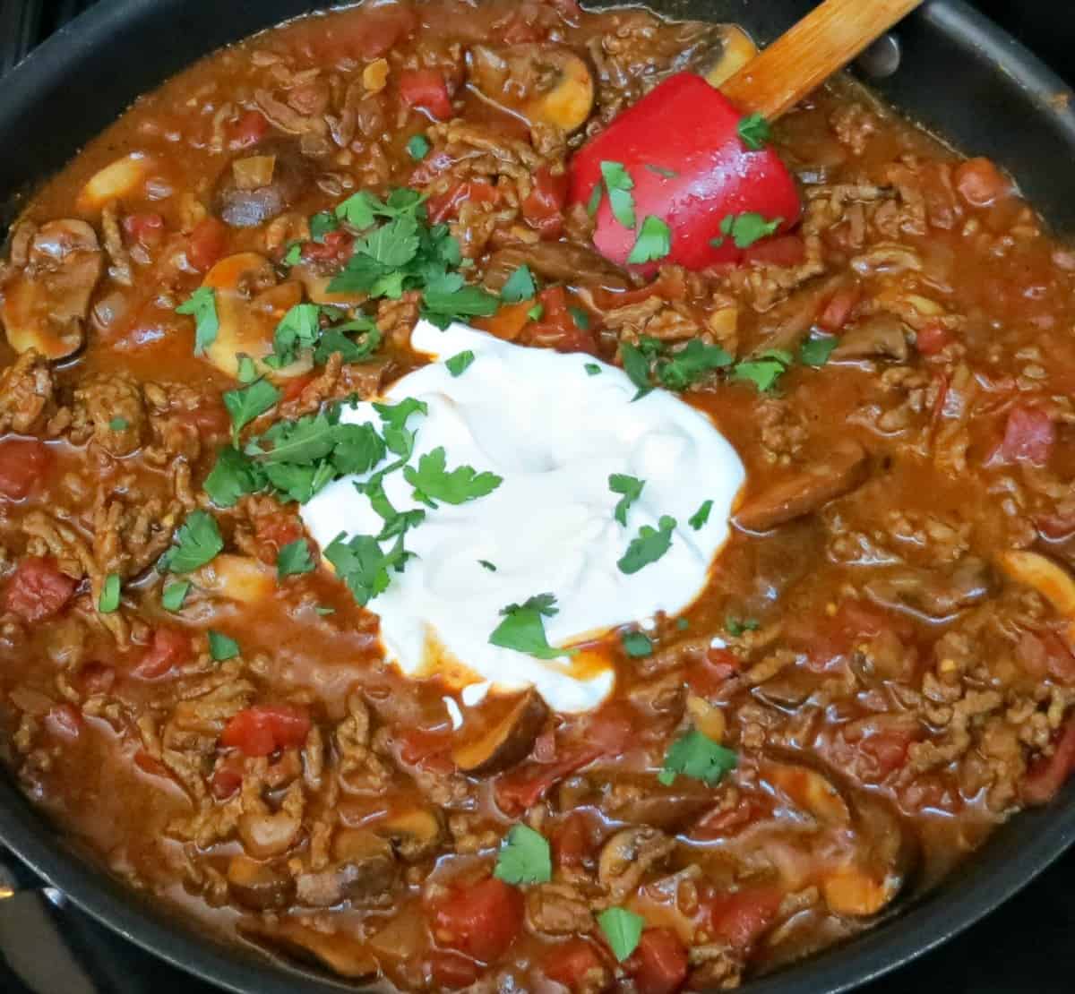 Creamy Paprika Beef Goulash Recipe