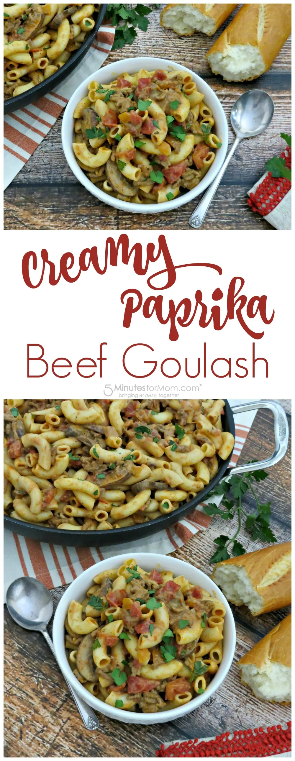 Creamy Paprika Beef Goulash Recipe