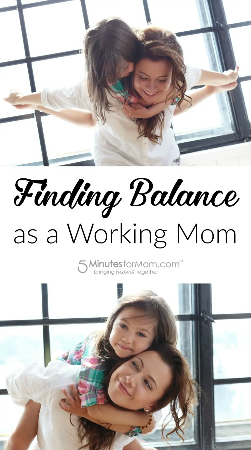 Finding Balancing as a Working Mom